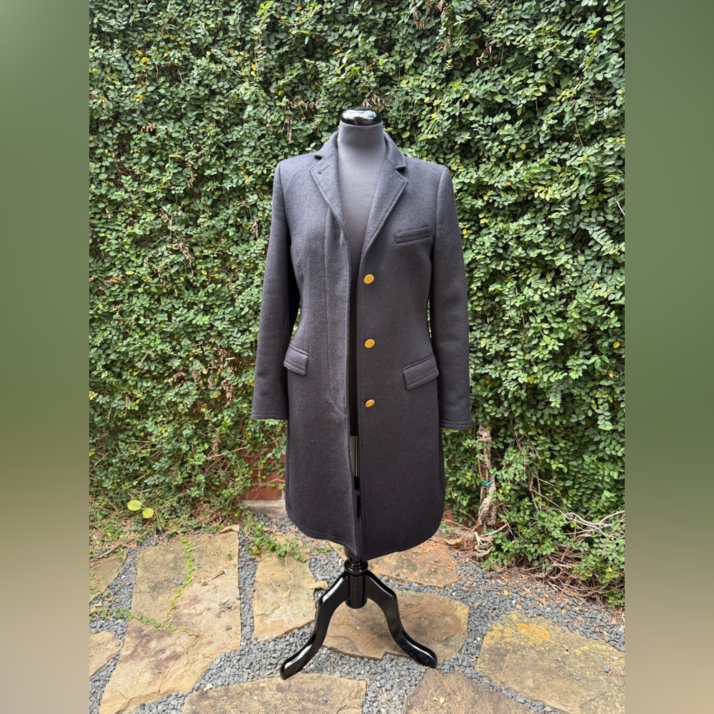 Black Fleece Striped Lined Jacket